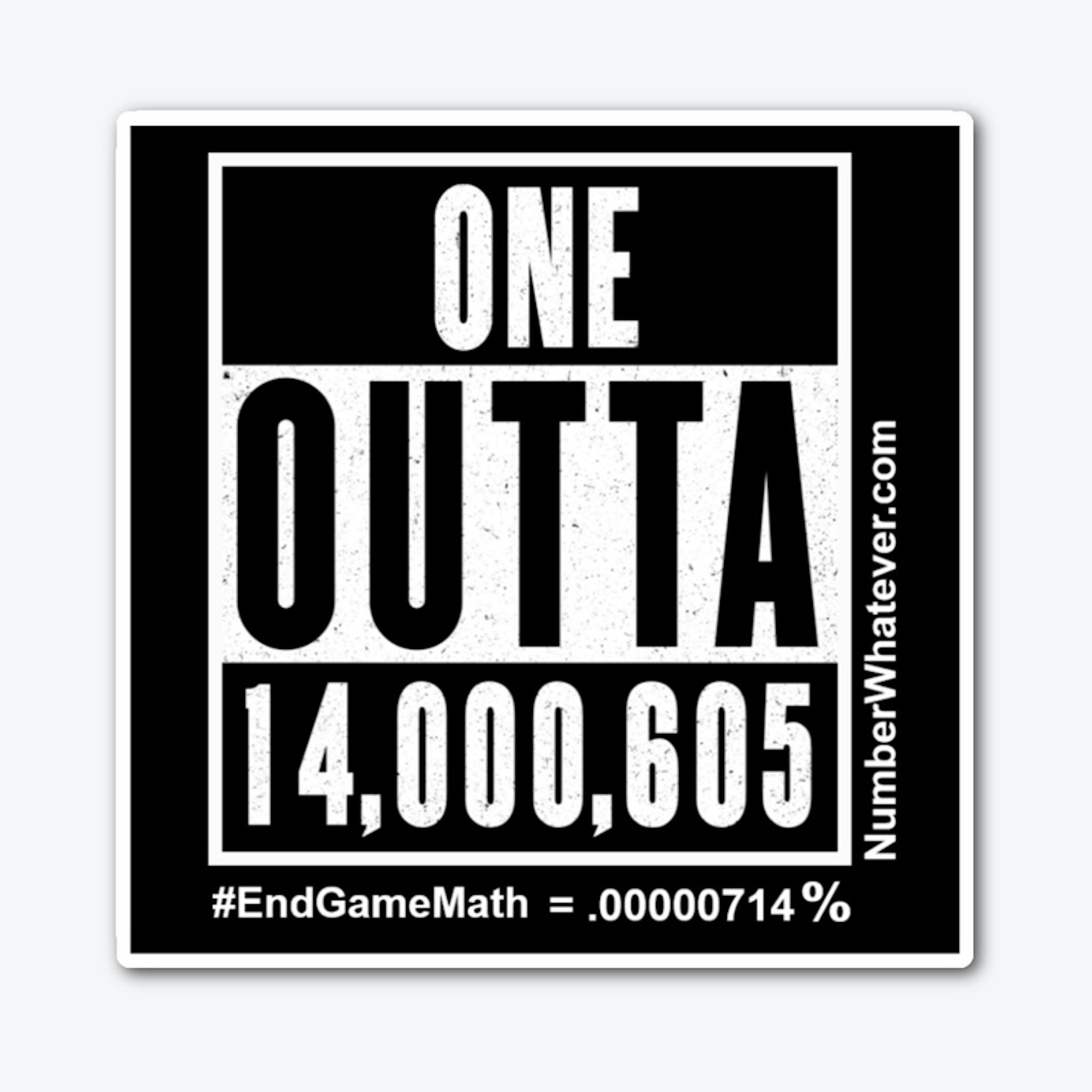 #EndGameMath - How Many Did We Win? ONE.